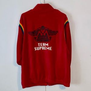 Supreme/Hysteric Glamour Velour Track Jacket.